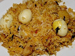 Egg biriyani