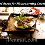 Food Menu for Housewarming Ceremony